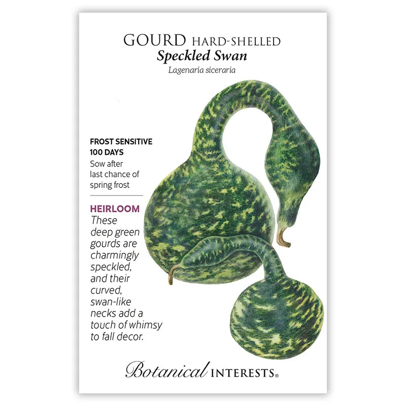 Speckled Swan Hard-shelled Gourd Seeds