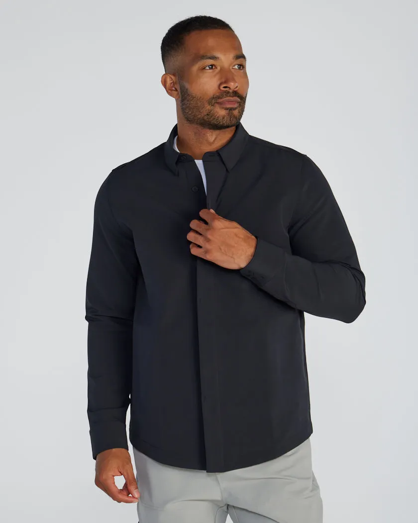 Tech Nylon Shirt Jacket