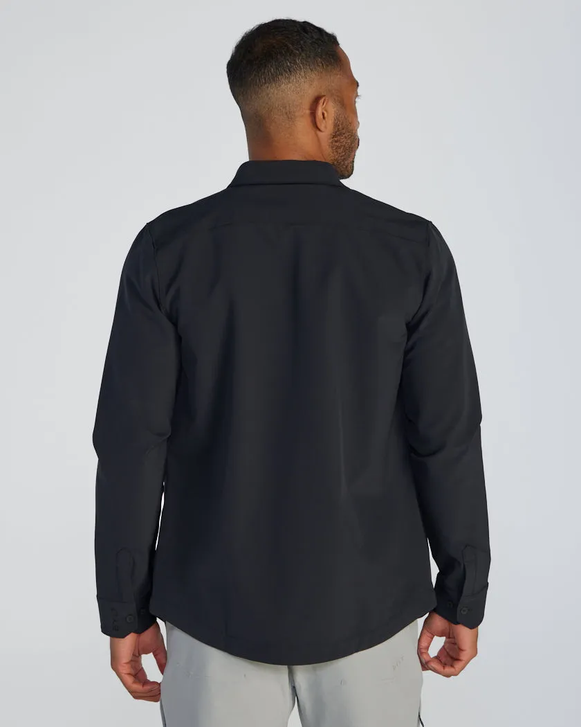 Tech Nylon Shirt Jacket