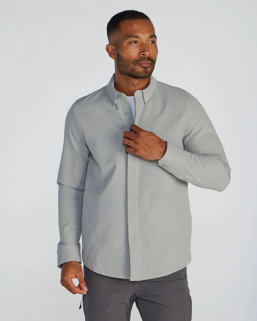 Tech Nylon Shirt Jacket