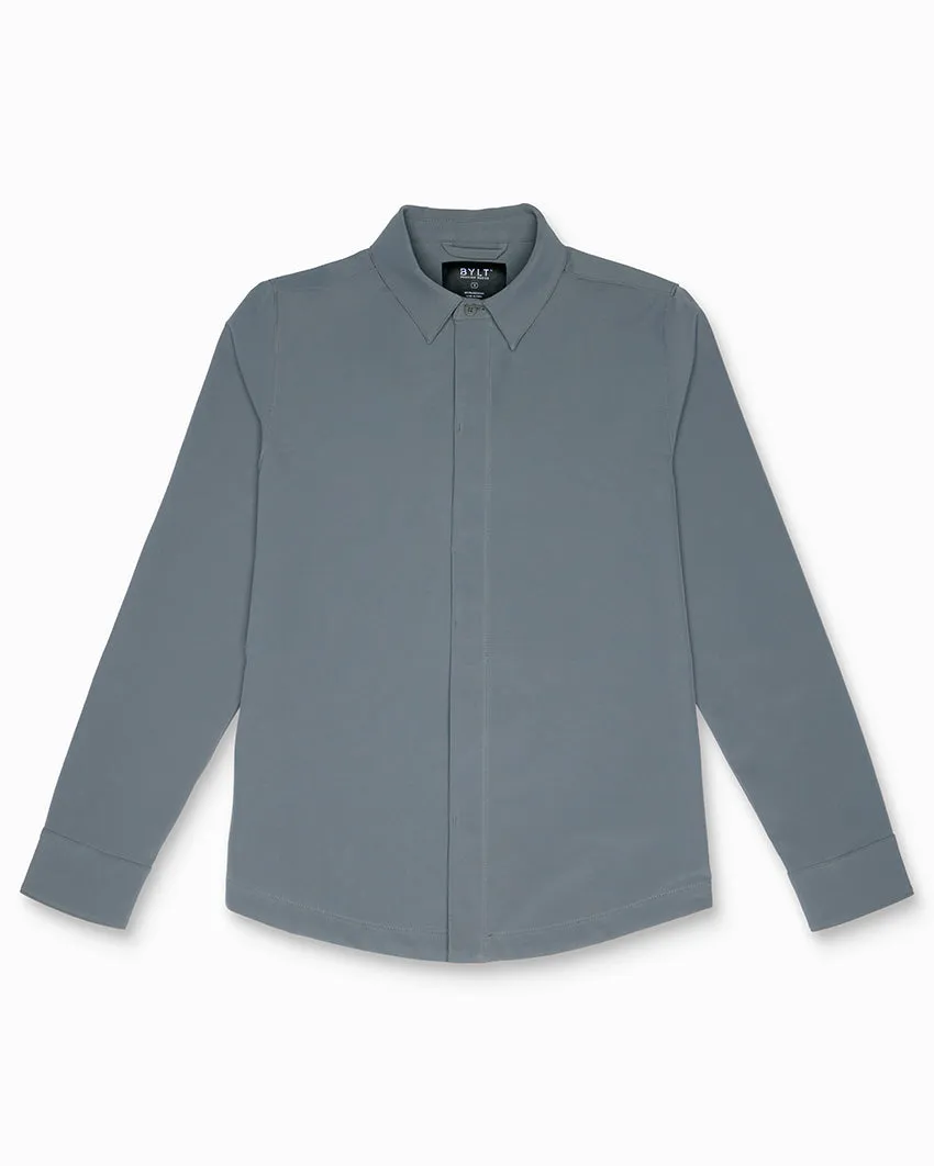 Tech Nylon Shirt Jacket