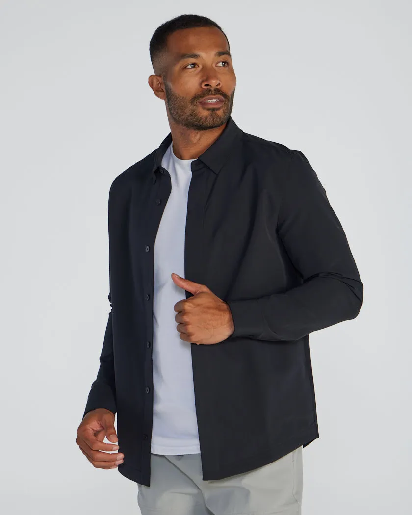 Tech Nylon Shirt Jacket