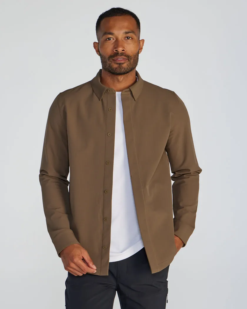 Tech Nylon Shirt Jacket