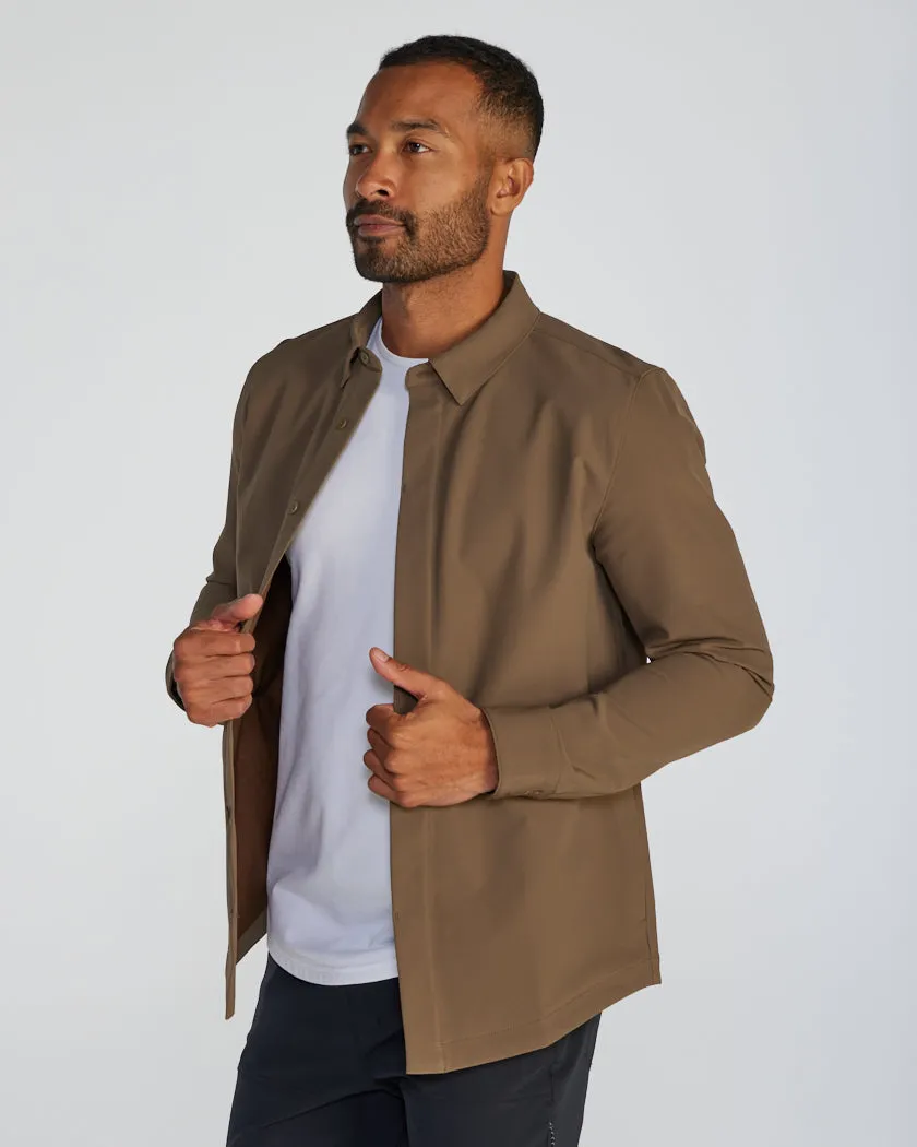 Tech Nylon Shirt Jacket