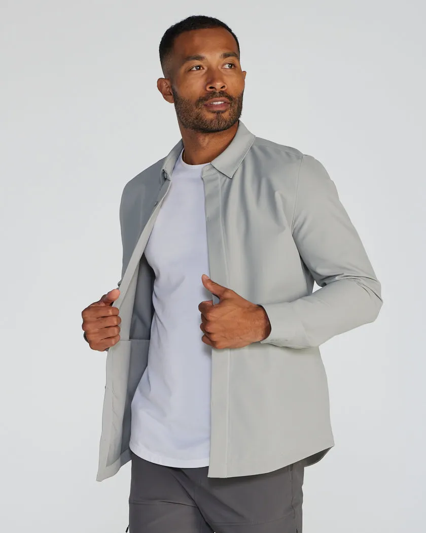 Tech Nylon Shirt Jacket