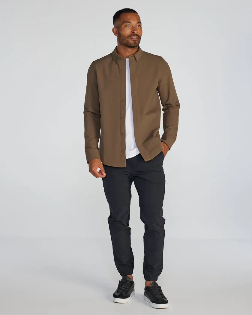 Tech Nylon Shirt Jacket