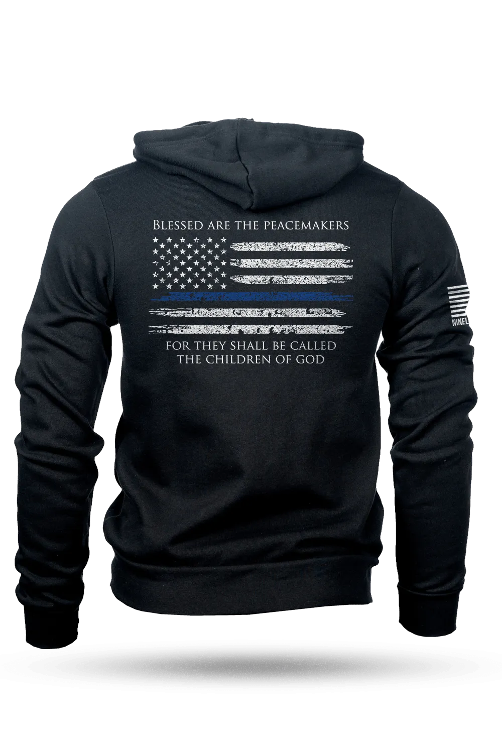 Thin Blue Line - Full-Zip Hoodie