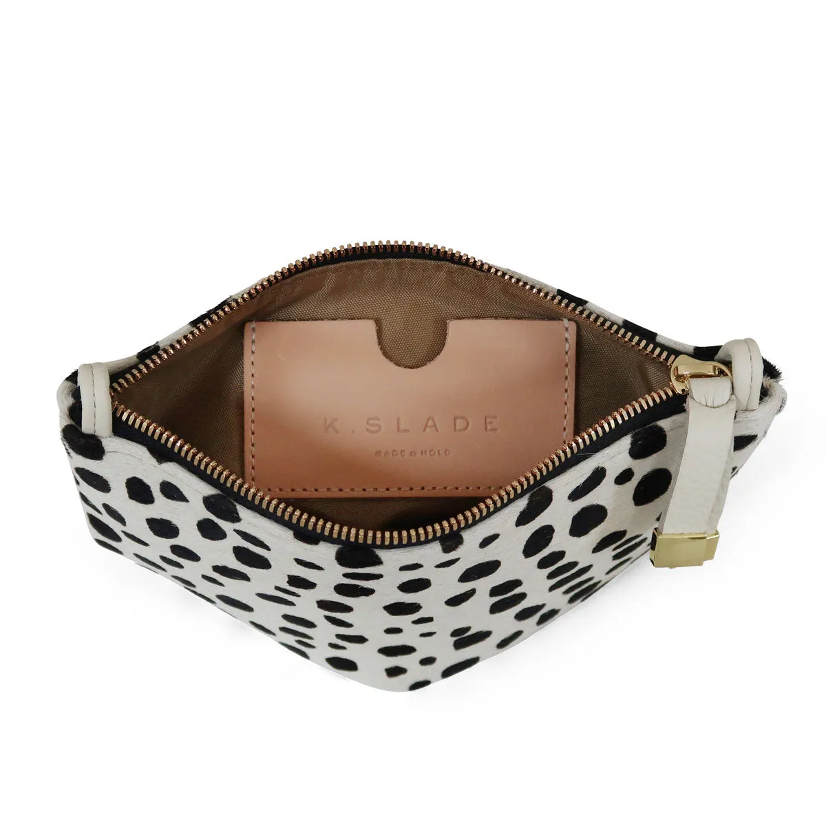 TIP Pouch (LOOPS) | White and Black Spots