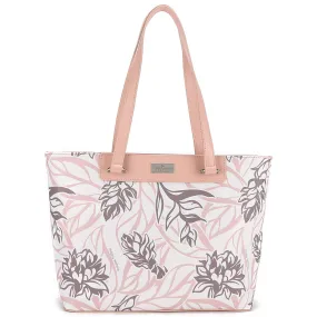 Tote Large Ke'olu Heliconia Beige