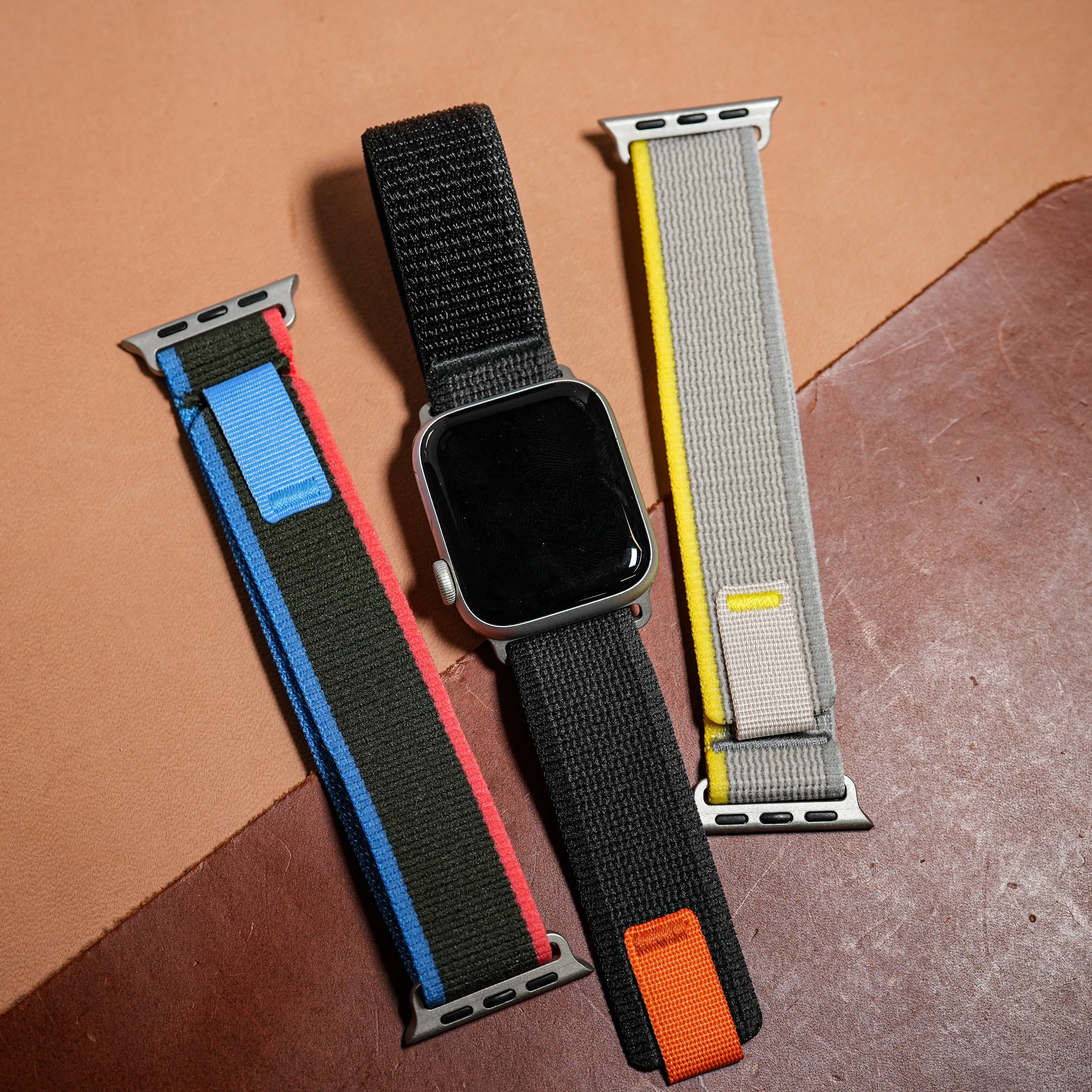 Trail Nylon Strap in Black (Apple Watch)