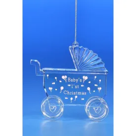 Vintage Baby Stroller Orn.