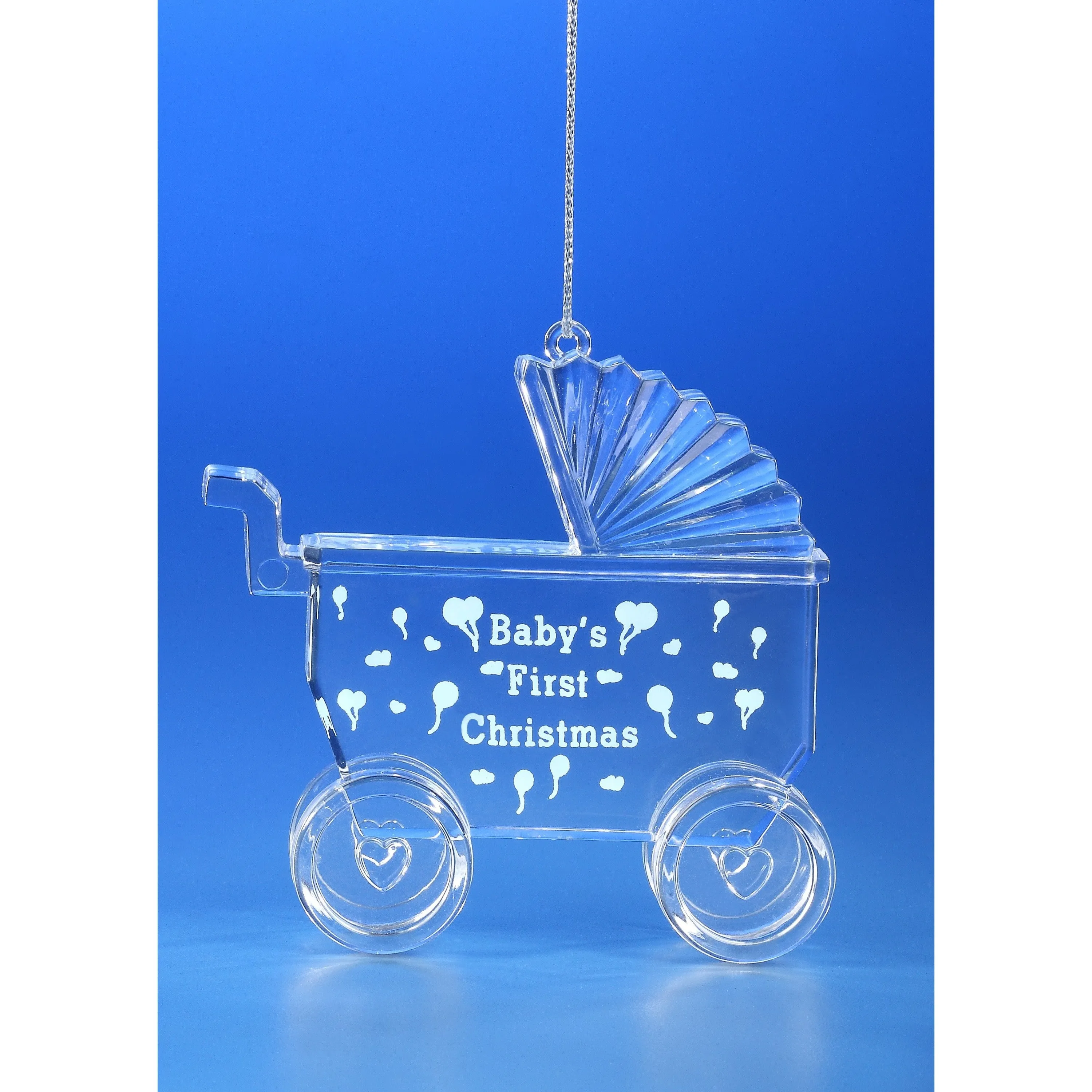 Vintage Baby Stroller Orn.