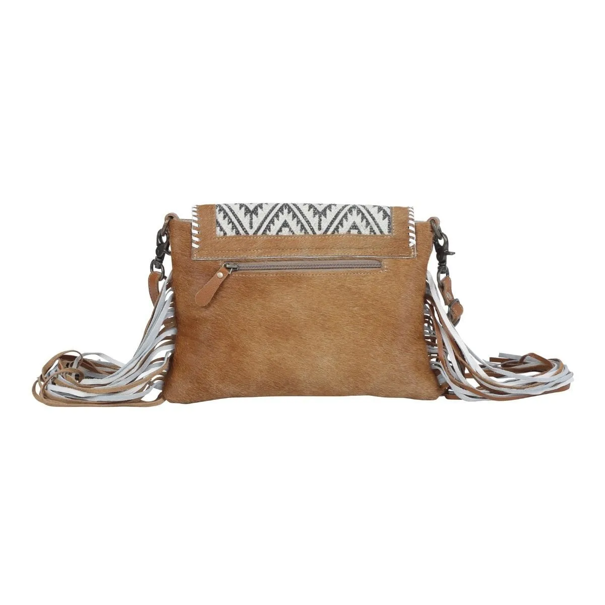 Wild Horses Leather & Hairon Bag by Myra**